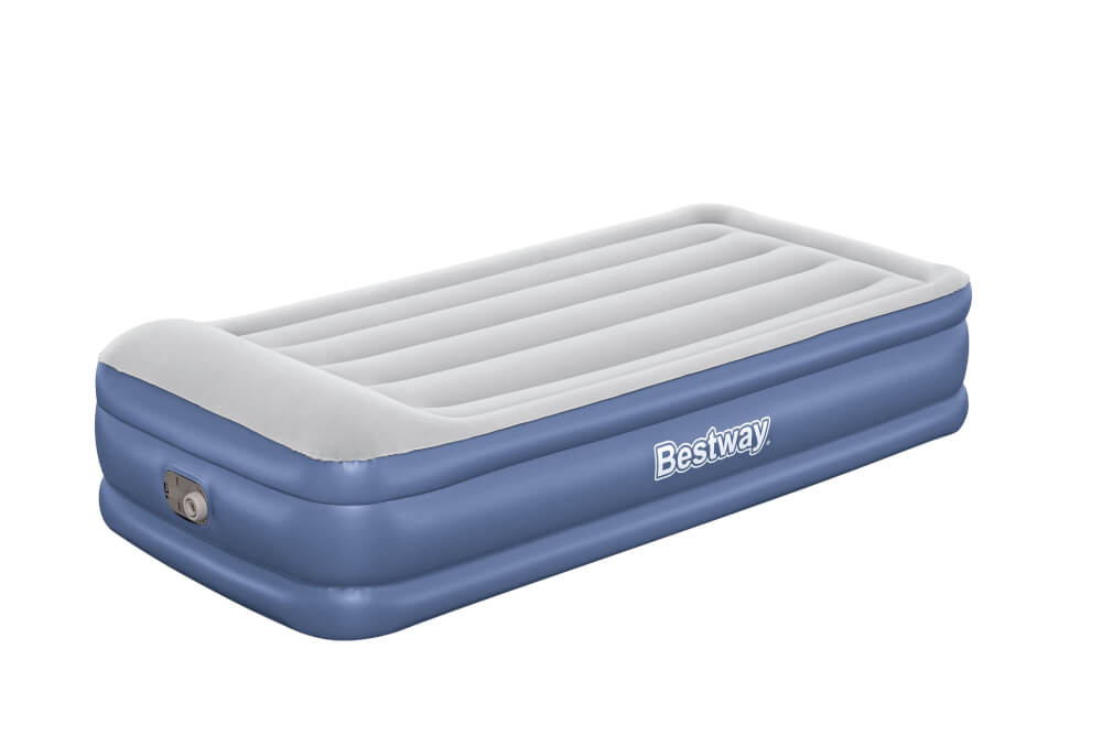 ที่นอนเป่าลม Bestway Tritech Air Mattress Twin Built-in AC Pump 1.91m x 97cm x 46cm